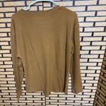 Time And Tru Brown Oh My Gourd I Love Fall Thermal Long Sleeve Tee Size Large Photo 1