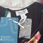 Market & Spruce New Floral Black Romper by  size small Photo 3