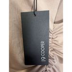 19 Cooper Sleeveless Tank Camisole Top Mocha Brown Size Large Ruched Side Photo 4