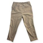 J Jill 18R HighRise StraightLeg Pant Khaki Casual Workwear Essentials Minimalist Tan Size 18 Photo 2