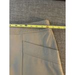 Banana Republic  Heritage Collection Leather Mini Skirt Camel Tan Pockets Size 8 Photo 4