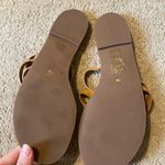 Tory Burch NWOT  Patos strappy leather slide sandals tan Photo 2