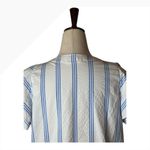 Vineyard Vines Performance Tunic Dress Women Small White Blue Stripe Preppy Photo 7