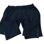 Haute today sz XXXL super cute black leggings with details at ankles EUC Black Photo 0