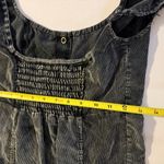 Urban Outfitters  Corduroy Grunge Cottagecore Frayed Hem Button Front Dress Small Photo 5