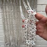 Anthropologie 3D floral fringe tank Photo 1