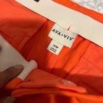 Ava & Viv  Women's Plus Size, orange High Rise Tapered Ankle Pants Size 26W Photo 2
