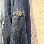 Cloth & Stone  Anthropologie two toned Chambray Shirt Dress NO TIE size small Photo 10