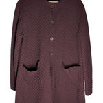 COS  Textured Knit Quilted Sweater Jacket Cardigan Womens Large Lagenlook Pockets Photo 0