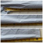 Lands' End Chino Trouser Pant China Blue Size 8 Gingham Vintage NWT Cropped 76180 Photo 4