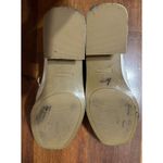 Nine West Loafer Chunky Heeled Chain Accent Off-White Shoes Women’s 9M Academia Photo 6