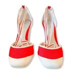 Guess by Marciano  LEATHER TEXTILE WEDGE SHOES SZ 6 Photo 1