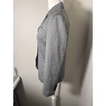 Brooks Brothers  Italy Petite 2 Wool Silk Blazer Grey Photo 3