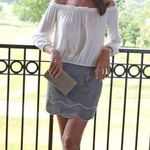 Golftini Truth or Dare Golf Pickleball Skort Women's Sz. 14 Gray With POCKETS Photo 9