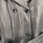 wilson's leather Vintage Y2K  Long Belted Black XL Jacket Thinsulate Zip Out Liner Photo 10