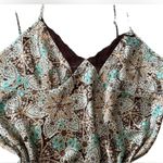 Adonna Vintage Hippie Boho Eclectic Earthy Psychedelic Lingerie Mini Slip Dress Photo 3
