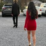 Oh Polly Red Bodycon Mini Dress Photo 4