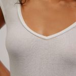 Free People NWT  Intimately Weekend Vibe Tee Bodysuit  COLOR: BLACK  Size: XS Photo 3