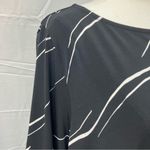 Alfani  Boat-Neck 3/4-Sleeve Printed Tunic Womens XL Classic Striped‎ Spring Photo 3