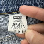 Levi's Vintage Y2K 2002  550 Relaxed Fit Tapered Leg Jeans Cotton Women's 16 x 31 Photo 3