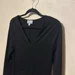 Pure Collection Black V Neck Long sleeve Dress‎ with Pockets Size 8/10 Photo 2