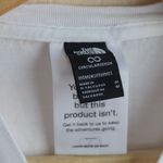 The North Face Womens Graphic Logo T-Shirt Circular Design White Medium Photo 1