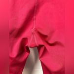 Athleta Run Free 7/8 Leggings waist zip pocket red womens size small Photo 6