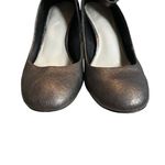 1. State  Metallic Pewter Chunky Block w/ Ankle Straps, Sz 8 Photo 11