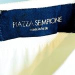 Piazza Sempione Shift Textured White Cotton Dress Size 42 Photo 9