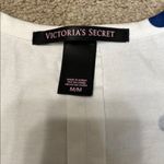 Victoria's Secret Blue Polka Dot Racerback Casual Shirt Dress Size M Photo 1