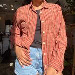 Mountain Lake Vintage Oversized Flannel Photo 2