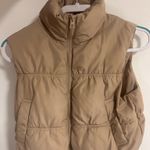 H&M  Vest Puffer Brown Cropped Divided Photo 0