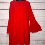 Mittoshop New | Women’s  Scalloped Red Dress | Large Photo 0