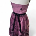 Betsey Johnson Y2K VINTAGE PUPLE/PLUM BLACK LACE WHIMSYGOTH PARTY DRESS S/XS Photo 6