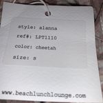BeachLunchLounge Alanna Cheetah Print Shirt Photo 9
