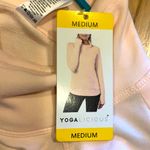 Yogalicious Pink Long Sleeve Top Women Comfy Activewear Medium New Soft Womens Photo 9