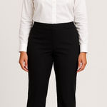 Chico's Chico’s Women’s 3.5 (18W) Secret Stretch Black Straight-Leg Pants – Classic Fit Photo 0