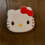 Hello Kitty New in stock  4”  crossbody purse white w/strap new Photo 2
