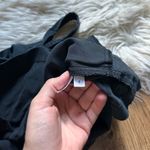 Reformation Jennings Paper Bag Mini Skirt In Charcoal Photo 5