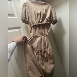 Prómesa Lane 201 Tan Checkered Mini Dress Photo 2