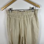 Cloth & Stone  Boho Crop Linen Pants Women Small Distressed Chic Lagenlook Frayed Photo 6