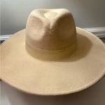 Lizard Thicket  Felt Flat Brim Fedora Cream Hat Photo 2