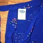 Old Navy  Royal Blue Floral Sleeveless Blouse XS Photo 3