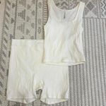 SKIMS  Cotton Ribbed Tank and Boxer Short Set Photo 1