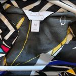 Coral Bay  multicolored 3/4 sleeve tunic blouse size medium Photo 4