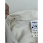 Vintage WILLI White Navy Blue SHIRT DRESS SZ 6 3/4 Sleeve Collar 70's/ 80's Photo 6