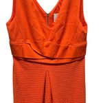 HD in Paris Anthropologie  Vibrant Orange Midi Dress Photo 1