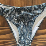 Cupshe  Blue Snake Print Bathing Suit bottoms Photo 0