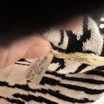 Calvin Klein SZ XL BLACK WHITE Geometric Stripped Shirt Sweater Cotton Photo 3