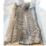 Michael Kors NEW Isra Wedge BOOTS Women's 10 Leather Snake Embossed Knee Hi Boot Photo 8